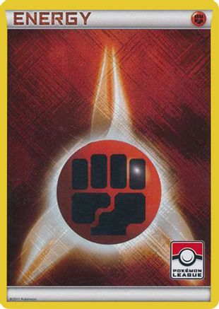 Fighting Energy (2011 Pokemon League) (2011 Pokemon League) - Holofoil League & Championship Cards - Promo