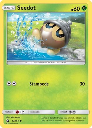 Seedot (12) (12) 012 SM Celestial Storm - Common