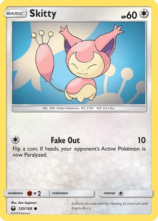 Skitty 120/168 SM Celestial Storm - Common