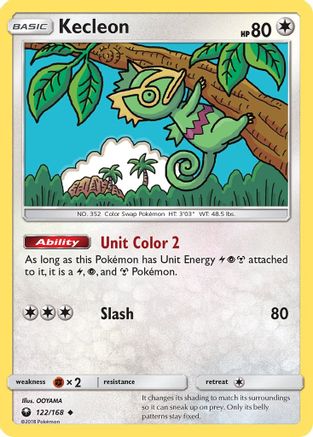 Kecleon 122/168 SM Celestial Storm - Uncommon