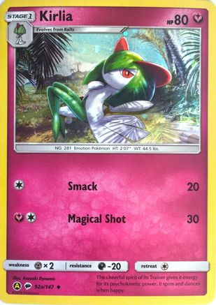 Kirlia 92a/147 - Holofoil Alternate Art Promos - Promo