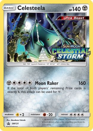 Celesteela (Prerelease) SM131 - Holofoil SM Promos - Promo