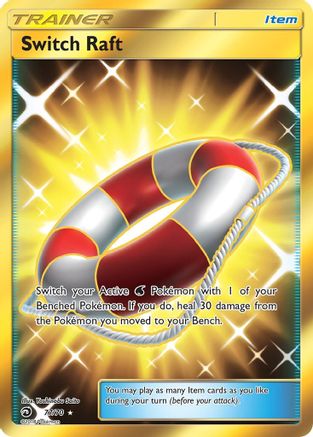Switch Raft (Secret) 077 - Holofoil Dragon Majesty - Secret Rare