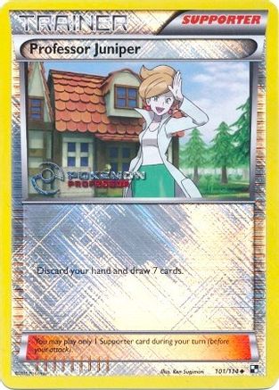 Professor Juniper (2013) 101/114 - Reverse Holofoil Professor Program Promos - Promo