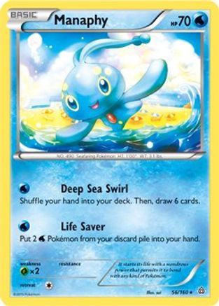 Manaphy (Battle Arena Deck Exclusive) 056/160 Deck Exclusives - Rare