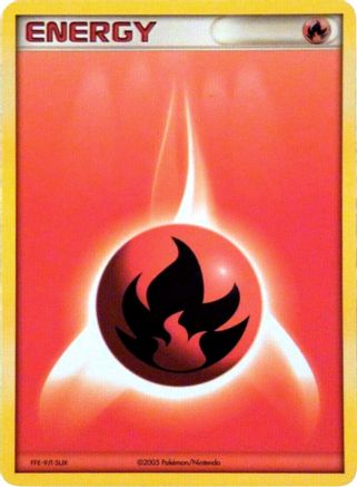 Fire Energy (2005 Unnumbered) (2005 Unnumbered) League & Championship Cards - Promo