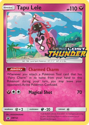 Tapu Lele (Prerelease) SM152 - Holofoil SM Promos - Promo