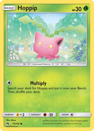 Hoppip (11) (11) 011/214 SM Lost Thunder - Common