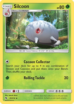Silcoon 025 SM Lost Thunder - Uncommon