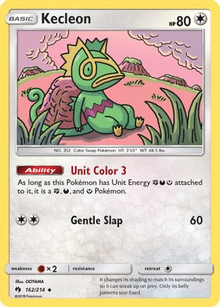 Kecleon (162) (162) 162/214 SM Lost Thunder - Uncommon