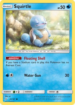 Squirtle (22) (22) 022/181 SM Team Up - Common