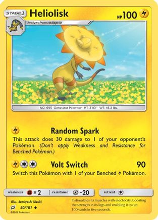 Heliolisk 050 SM Team Up - Uncommon