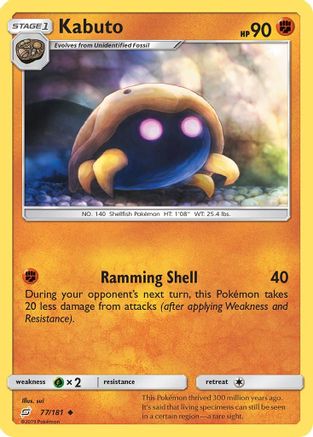 Kabuto 077/181 SM Team Up - Uncommon
