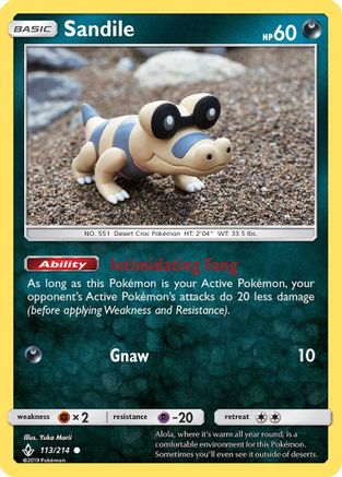 Sandile (113) (113) 113/214 SM Unbroken Bonds - Common