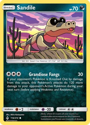 Sandile (114) (114) 114 SM Unbroken Bonds - Common