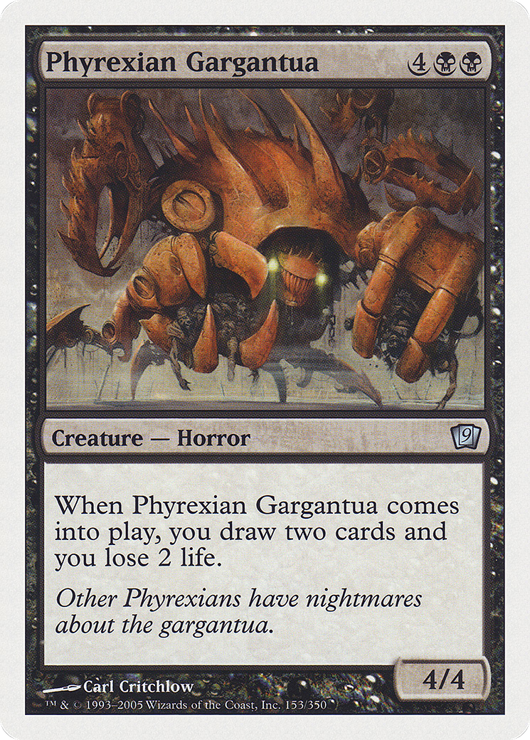 Phyrexian Gargantua (9ED-153★) - 9th Edition