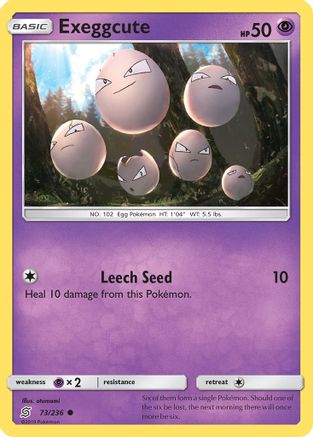 Exeggcute 073/236 SM Unified Minds - Common