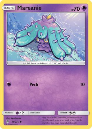 Mareanie 096/236 SM Unified Minds - Common