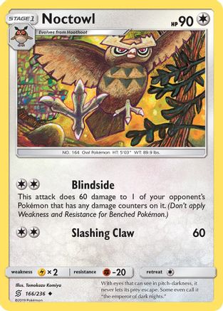 Noctowl 166/236 SM Unified Minds - Uncommon