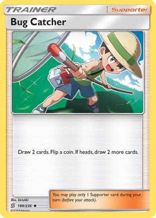 Bug Catcher 189/236 - Reverse Holofoil SM Unified Minds - Uncommon