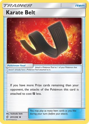 Karate Belt 201/236 SM Unified Minds - Uncommon