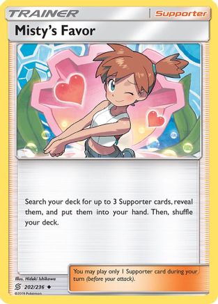 Misty's Favor 202/236 SM Unified Minds - Uncommon
