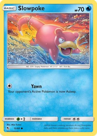 Slowpoke 012/68 Hidden Fates - Common