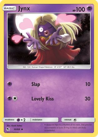 Jynx 030/68 Hidden Fates - Uncommon