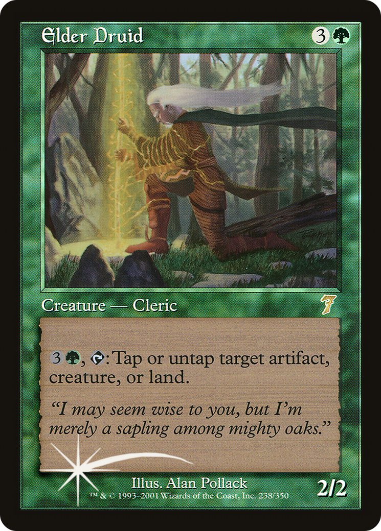 Elder Druid (7ED-238) - 7th Edition