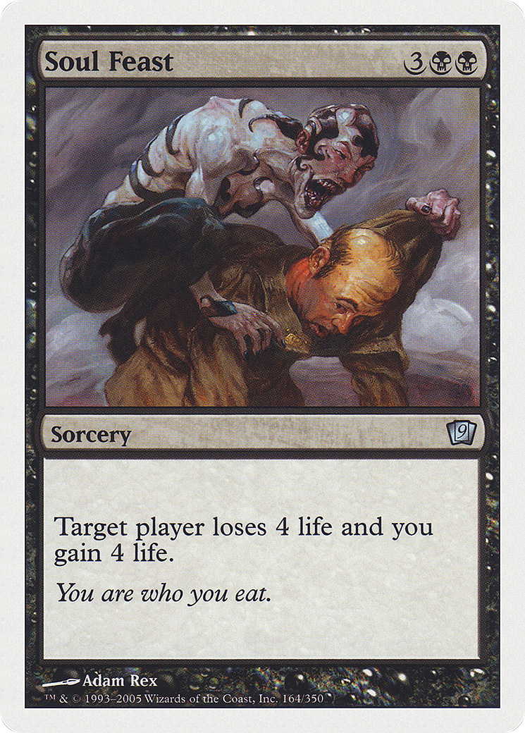 Soul Feast (9ED-164) - 9th Edition Foil