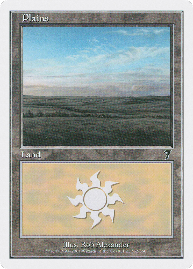 Plains (7ED-342★) - 7th Edition Foil