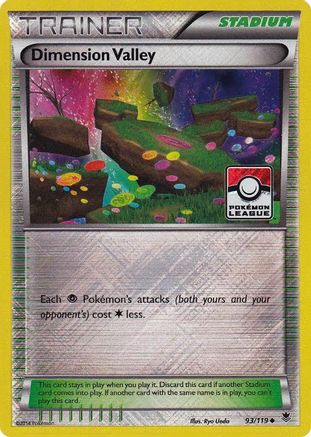 Dimension Valley (Pokemon League) 093/119 - Reverse Holofoil League & Championship Cards - Promo