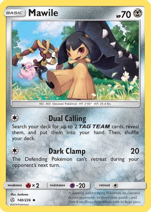 Mawile 140/236 SM Cosmic Eclipse - Uncommon