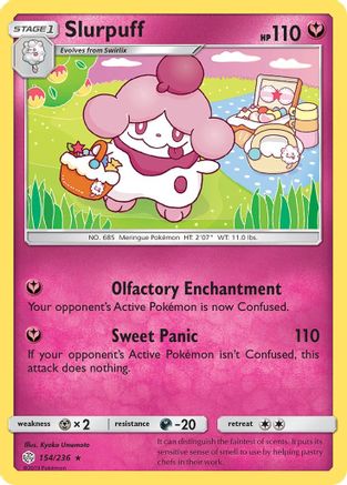 Slurpuff 154/236 SM Cosmic Eclipse - Rare