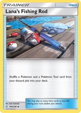 Lana's Fishing Rod 195/236 SM Cosmic Eclipse - Uncommon