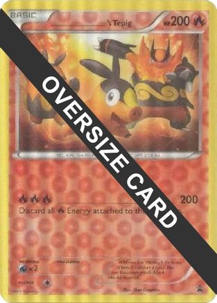 ______'s Tepig 00N - Reverse Holofoil Jumbo Cards - Promo