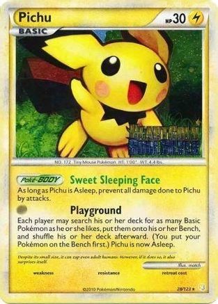 Pichu (Prerelease) 028/123 - Holofoil Nintendo Promos - Promo