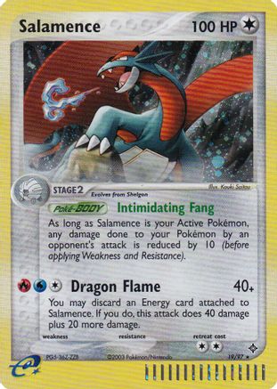 Salamence (e-League) 019/97 - Holofoil Nintendo Promos - Promo