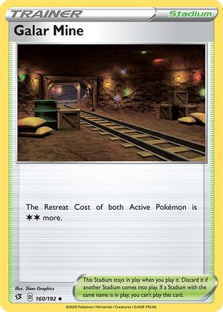 Galar Mine 160/192 SWSH02 Rebel Clash - Uncommon