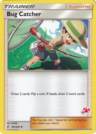 Bug Catcher (#47 Charizard Stamped) 189/236 Battle Academy - Promo