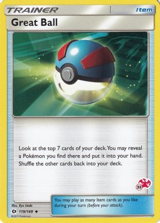 Great Ball (#33 Charizard Stamped) 119/149 Battle Academy - Promo