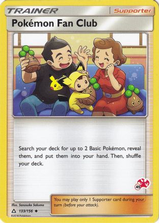 Pokemon Fan Club (#45 Charizard Stamped) 133/156 Battle Academy - Promo