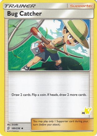 Bug Catcher (#46 Pikachu Stamped) 189/236 Battle Academy - Promo