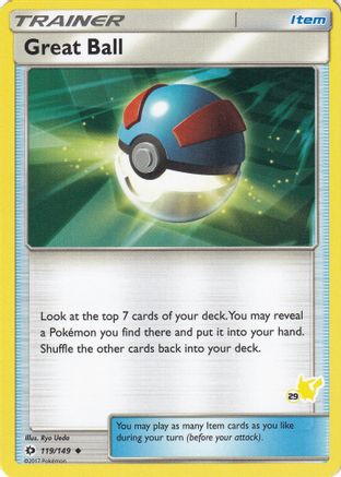 Great Ball (#29 Pikachu Stamped) 119/149 Battle Academy - Promo