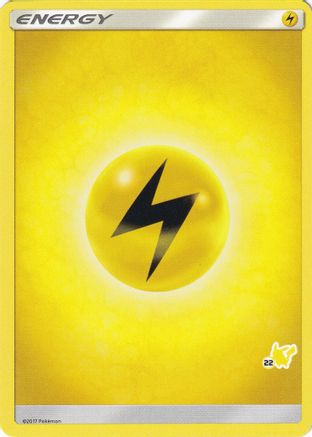 Lightning Energy (#22 Pikachu Stamped) (#22 Pikachu Stamped) Battle Academy - Promo