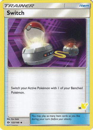 Switch (#36 Pikachu Stamped) 132/149 Battle Academy - Promo