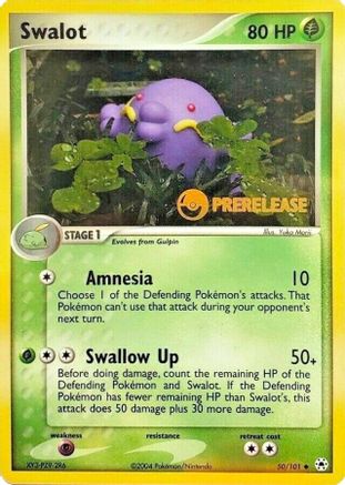 Swalot (Prerelease) 050/101 Nintendo Promos - Promo