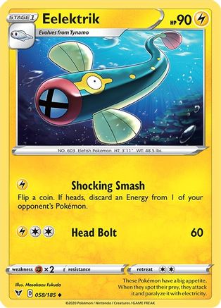 Eelektrik 058/185 SWSH04 Vivid Voltage - Uncommon