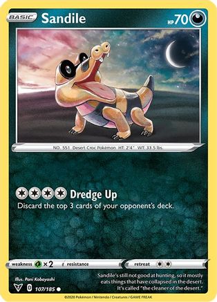 Sandile 107/185 SWSH04 Vivid Voltage - Common
