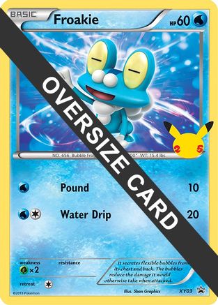 Froakie XY03 First Partner Pack - Promo